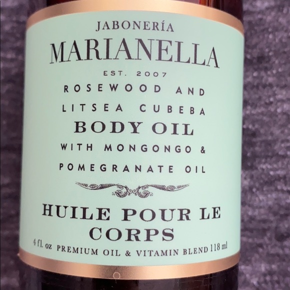 JABONERIA MARIANELLA ROSEWOOD AND LITSEA BODY OIL - Picture 6 of 6